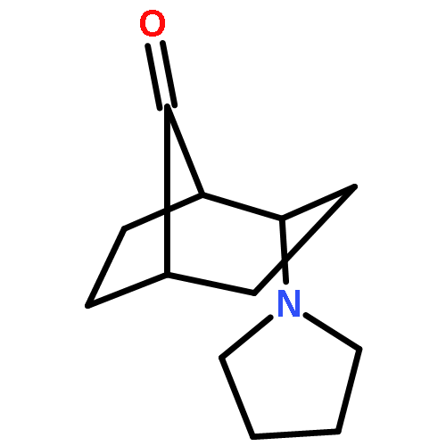 2-(pyrrolidin-1-yl)bicyclo[3.2.1]octan-8-one