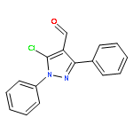 5-chloro-1,3-diphenylpyrazole-4-carbaldehyde