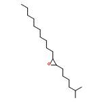 Oxirane,2-decyl-3-(5-methylhexyl)-, (2S,3R)-