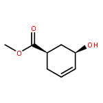 3-Cyclohexene-1-carboxylic acid, 5-hydroxy-, methyl ester, (1R,5R)-rel-