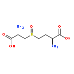 Butanoic acid,2-amino-4-[[(2R)-2-amino-2-carboxyethyl]sulfinyl]-, (2S)-