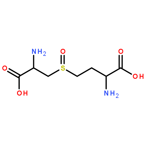 Butanoic acid,2-amino-4-[[(2R)-2-amino-2-carboxyethyl]sulfinyl]-, (2S)-