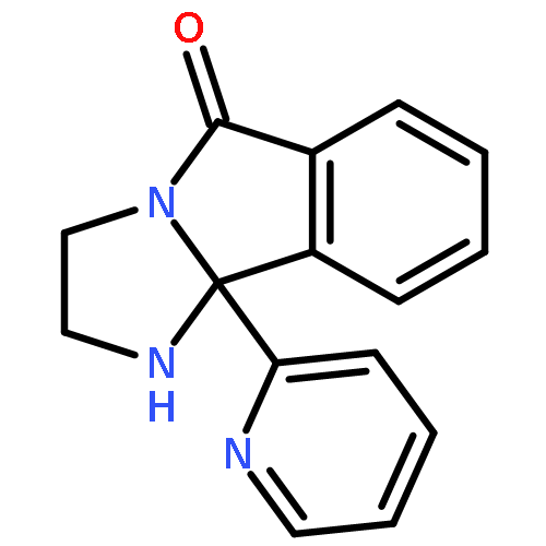 5H-Imidazo[2,1-a]isoindol-5-one, 1,2,3,9b-tetrahydro-9b-(2-pyridinyl)-