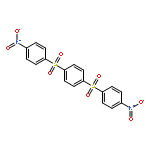 Benzene, 1,4-bis[(4-nitrophenyl)sulfonyl]-