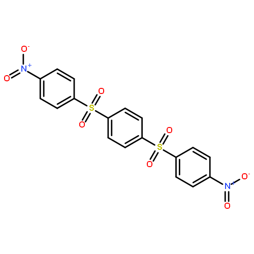 Benzene, 1,4-bis[(4-nitrophenyl)sulfonyl]-