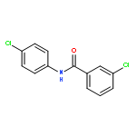 3-CHLORO-N-(4-CHLOROPHENYL)BENZAMIDE