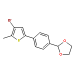 2-[4-(4-BROMO-5-METHYLTHIOPHEN-2-YL)PHENYL]-1,3-DIOXOLANE