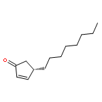 2-Cyclopenten-1-one, 4-octyl-, (4S)-