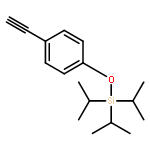 Silane, (4-ethynylphenoxy)tris(1-methylethyl)-