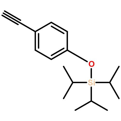 Silane, (4-ethynylphenoxy)tris(1-methylethyl)-