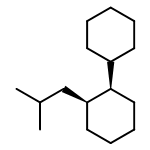 1,1'-Bicyclohexyl, 2-(2-methylpropyl)-, (1R,2S)-rel-