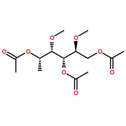 L-Mannitol, 1-deoxy-3,5-di-O-methyl-, triacetate