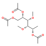 L-Mannitol, 1-deoxy-3,4-di-O-methyl-, triacetate