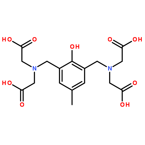 2,2',2'',2'''-[(2-hydroxy-5-methylbenzene-1,3-diyl)bis(methanediylnitrilo)]tetraacetic acid