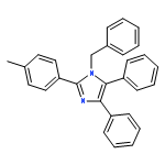 1H-Imidazole, 2-(4-methylphenyl)-4,5-diphenyl-1-(phenylmethyl)-