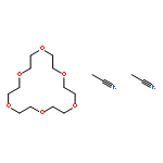 acetonitrile - 1,4,7,10,13,16-hexaoxacyclooctadecane (2:1)