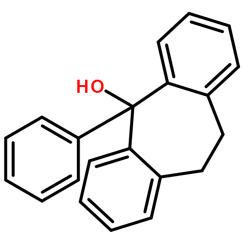 5H-Dibenzo[a,d]cyclohepten-5-ol, 10,11-dihydro-5-phenyl-