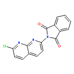 2-(7-CHLORO-1,8-NAPHTHYRIDIN-2-YL)ISOINDOLE-1,3-DIONE