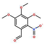 3,4,5-TRIMETHOXY-2-NITROBENZALDEHYDE