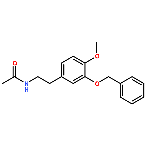 Acetamide, N-[2-[4-methoxy-3-(phenylmethoxy)phenyl]ethyl]-