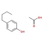 ACETIC ACID;4-BUTYLPHENOL