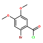 Benzoyl chloride, 2-bromo-4,5-dimethoxy-