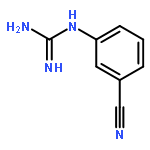 Guanidine, (3-cyanophenyl)-