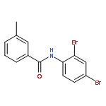 N-(2,4-dibromophenyl)-3-methylbenzamide