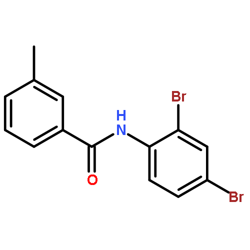 N-(2,4-dibromophenyl)-3-methylbenzamide