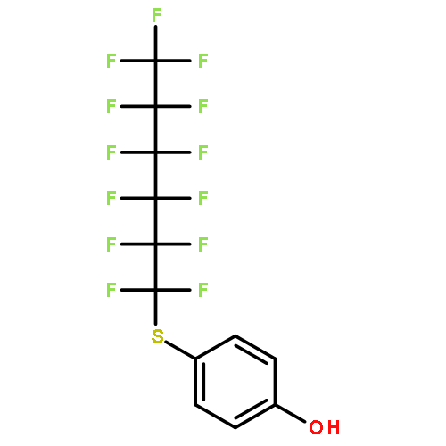 Phenol, 4-[(tridecafluorohexyl)thio]-