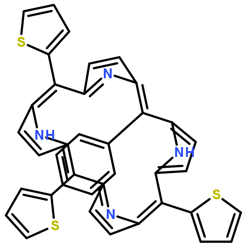 21H,23H-Porphine, 5-phenyl-10,15,20-tri-2-thienyl-