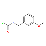 CARBAMIC CHLORIDE, (3-METHOXYPHENYL)METHYL-