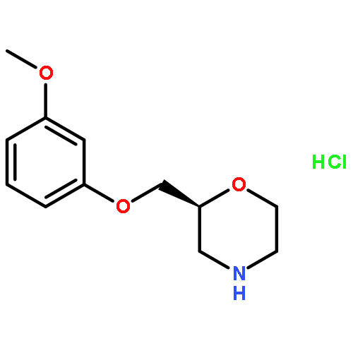 (2s)-2-[(3-methoxyphenoxy)methyl]morpholine;hydrochloride