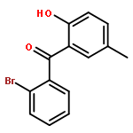 METHANONE, (2-BROMOPHENYL)(2-HYDROXY-5-METHYLPHENYL)-