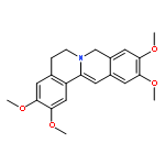 6H-Dibenzo[a,g]quinolizine, 5,8-dihydro-2,3,10,11-tetramethoxy-