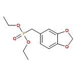 Phosphonic acid, (1,3-benzodioxol-5-ylmethyl)-, diethyl ester