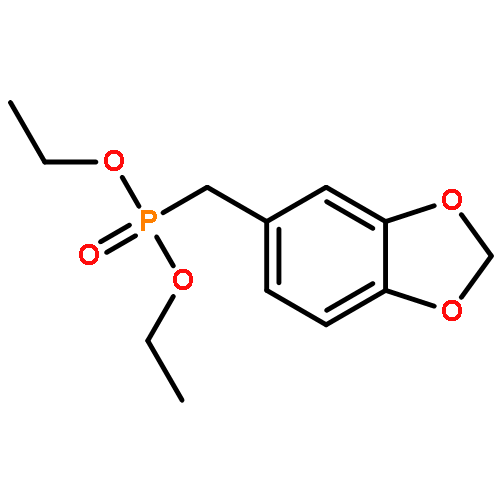 Phosphonic acid, (1,3-benzodioxol-5-ylmethyl)-, diethyl ester