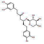 (5S)-1,7-bis(3,4-dihydroxyphenyl)-5-(beta-D-xylopyranosyloxy)-3-heptanone