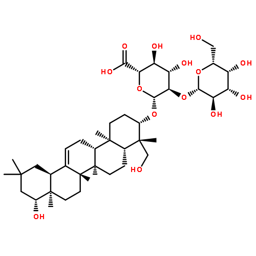 b-D-Glucopyranosiduronic acid, (3b,4b,22b)-22,23-dihydroxyolean-12-en-3-yl 2-O-b-D-galactopyranosyl-