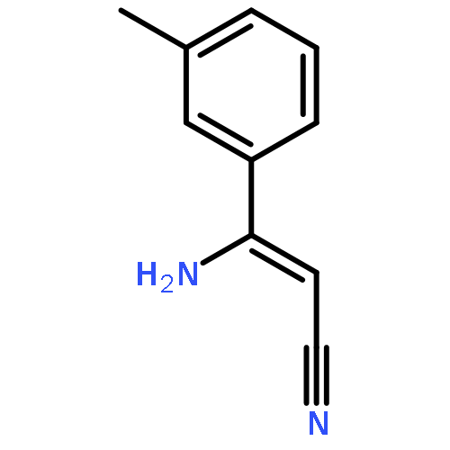 2-PROPENENITRILE, 3-AMINO-3-(3-METHYLPHENYL)-