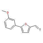 2-Furancarboxaldehyde, 5-(3-methoxyphenyl)-