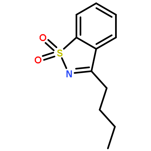 1,2-Benzisothiazole, 3-butyl-, 1,1-dioxide