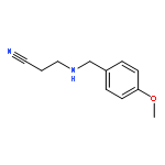 3-[(4-METHOXYPHENYL)METHYLAMINO]PROPANENITRILE