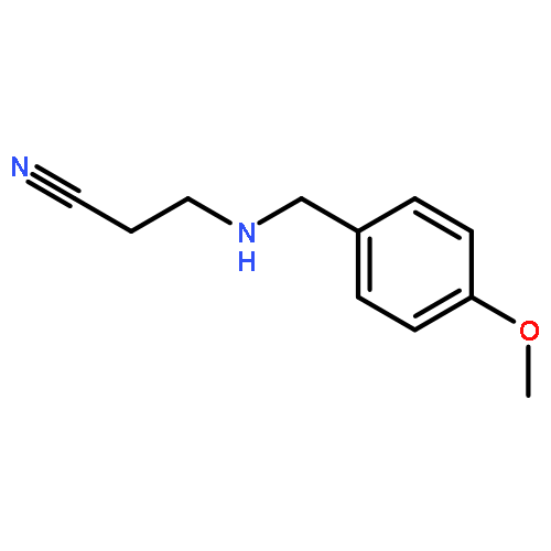 3-[(4-METHOXYPHENYL)METHYLAMINO]PROPANENITRILE