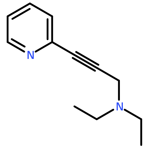 2-Propyn-1-amine, N,N-diethyl-3-(2-pyridinyl)-