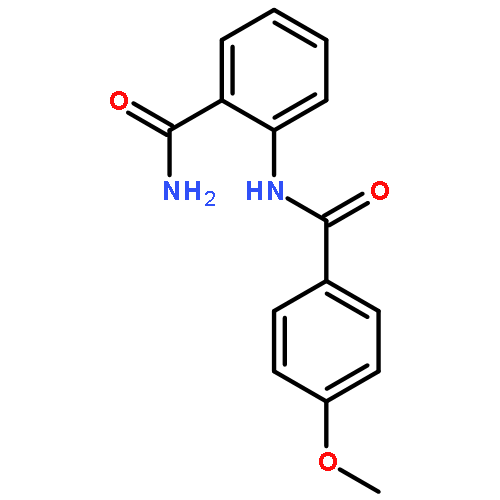 Benzamide, N-[2-(aminocarbonyl)phenyl]-4-methoxy-