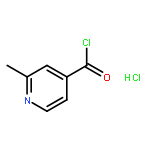 2-METHYLPYRIDINE-4-CARBONYL CHLORIDE;HYDROCHLORIDE