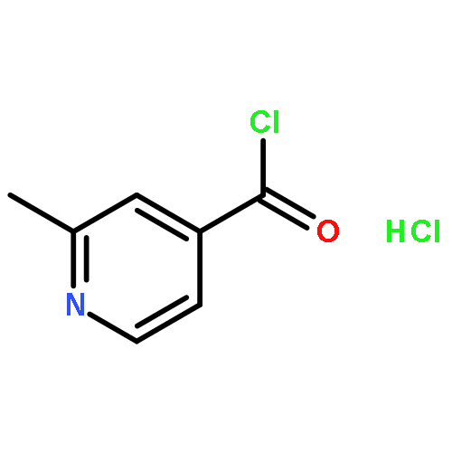 2-METHYLPYRIDINE-4-CARBONYL CHLORIDE;HYDROCHLORIDE