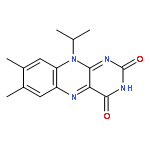 BENZO[G]PTERIDINE-2,4(3H,10H)-DIONE, 7,8-DIMETHYL-10-(1-METHYLETHYL)-