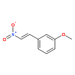 Benzene, 1-methoxy-3-[(1E)-2-nitroethenyl]-